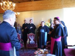 Besuch von Seine Exzellenz Dr. Felix Gmür, Bischof von Basel